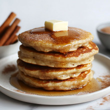 Quick Cinnamon Sugar Pancakes