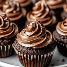Nutella-Filled Mini Cupcakes