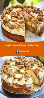 Apple Cream Cheese Coffee Cake