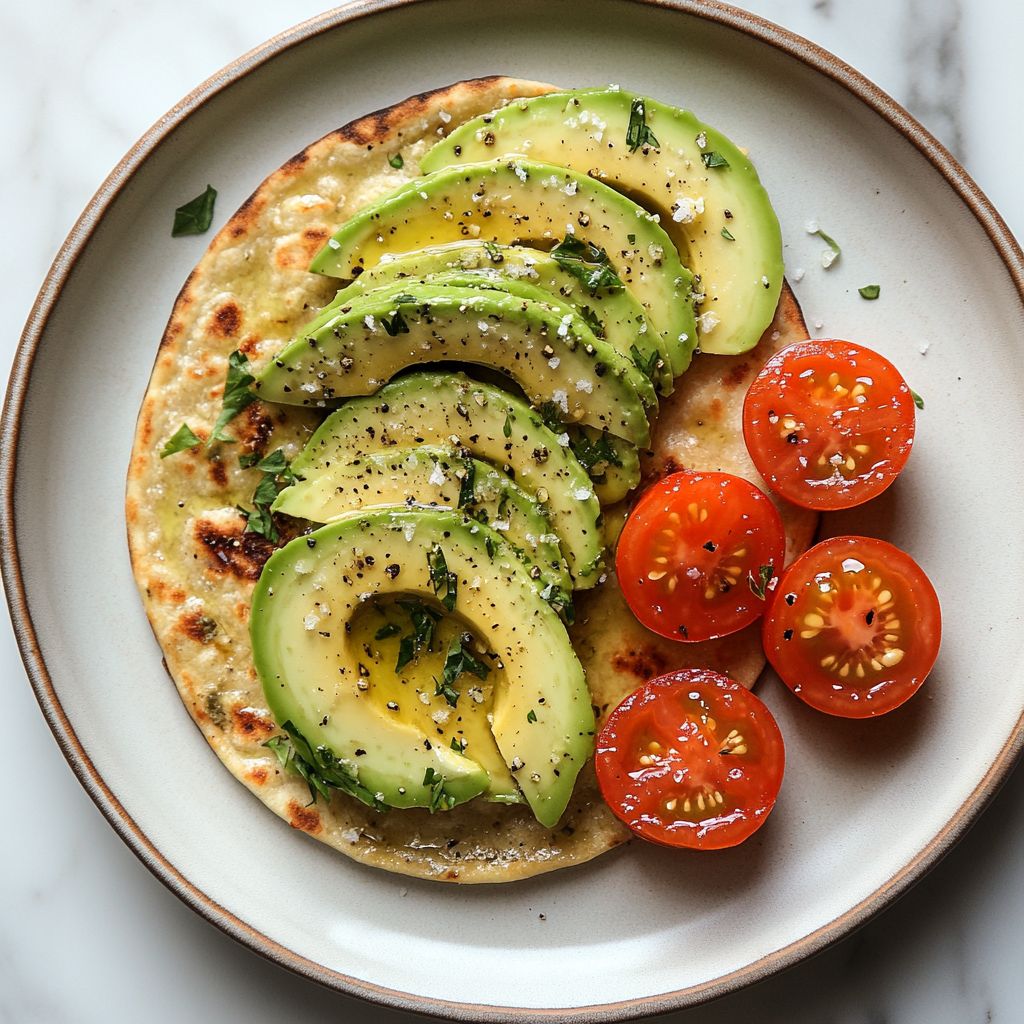 Gluten-Free Flatbread with Avocado