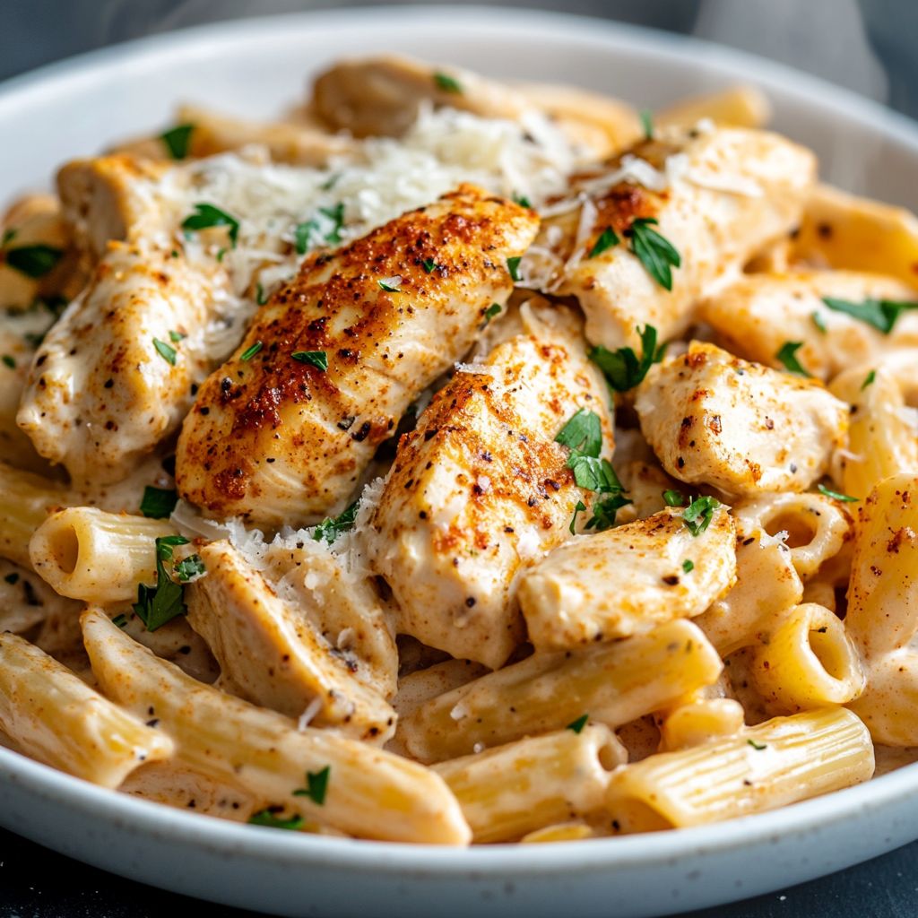 Creamy Cajun Chicken Pasta