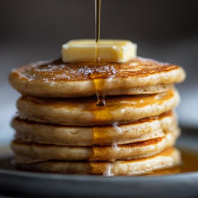 Vegan Cinnamon Swirl Pancakes