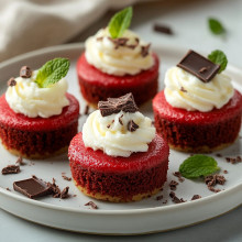 Red Velvet Mini Cheesecake