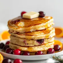 Harvest Cranberry Orange Pancakes