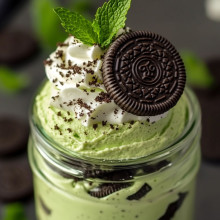 Oreo Mint Dessert Jar
