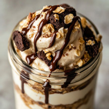 Cookies and Cream Overnight Oats