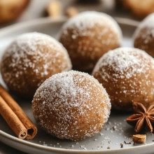 No-Bake Gingerbread Cookie Bites