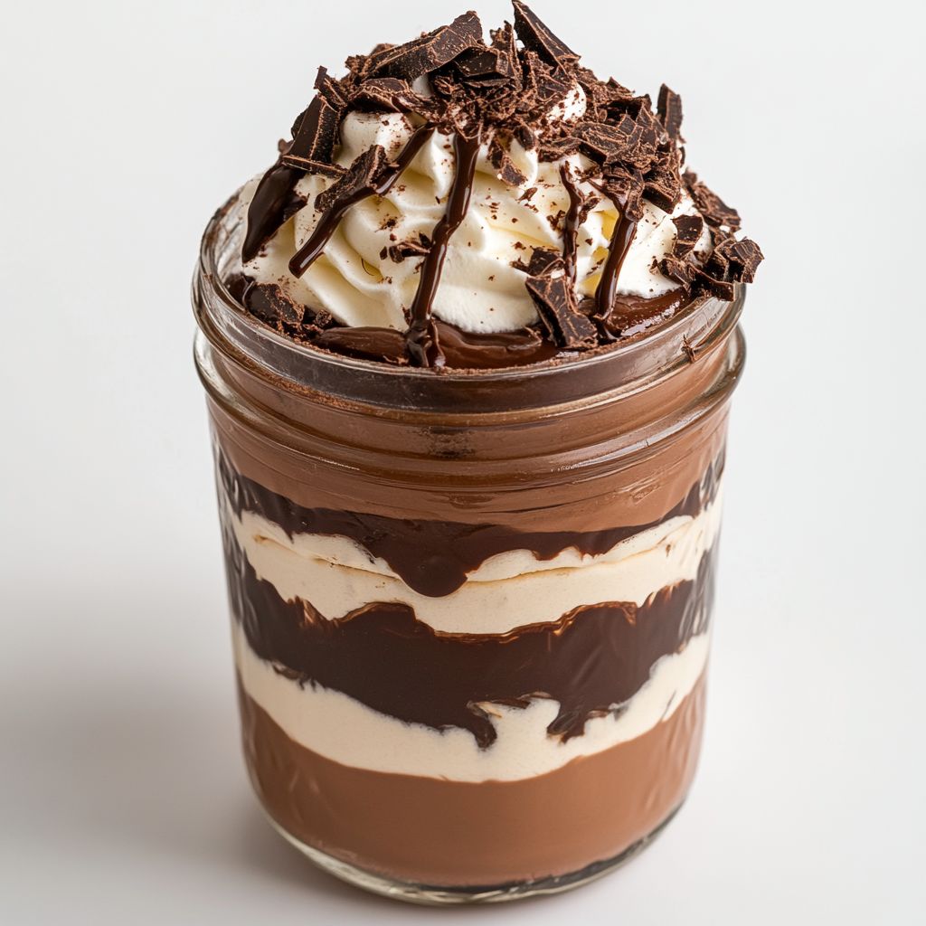 Chocolate Mocha Layered Jar
