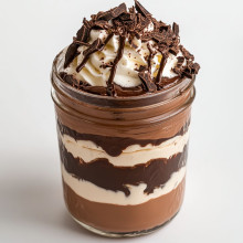 Chocolate Mocha Layered Jar