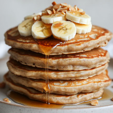 Vegan Almond Butter Pancakes