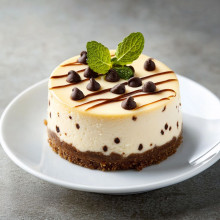 Chocolate Chip Mini Cheesecake