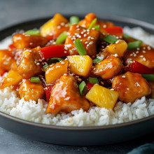  Sweet and Sour Chicken 
