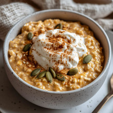 Pumpkin Pie Overnight Oats