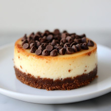 Chocolate Chip Mini Cheesecake