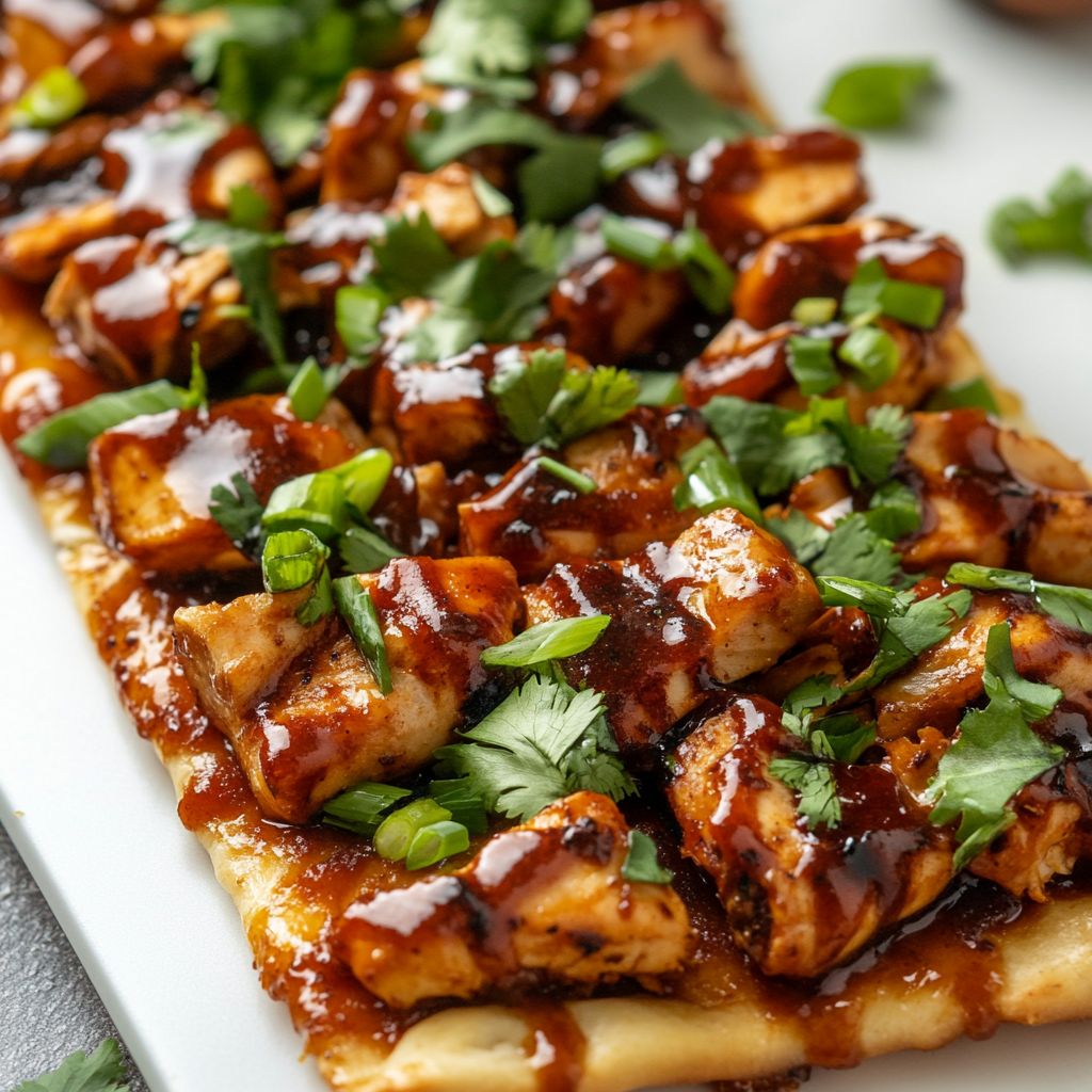 Honey BBQ Chicken Flatbread