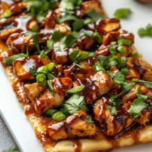 Honey BBQ Chicken Flatbread