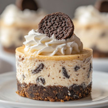 Cookies and Cream Mini Cheesecake