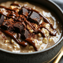 Peanut Butter Mocha Overnight Oats