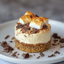 S’mores Mini Cheesecake