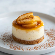 Apple Cinnamon Mini Cheesecake