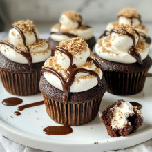S’mores Mini Cupcakes