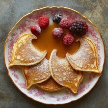 Bat Wing Pancakes