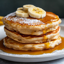  Maple Cinnamon Pancakes 