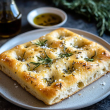 Low-Carb Herb Focaccia