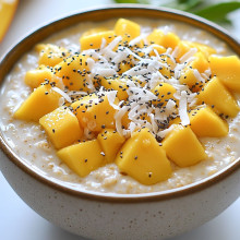 Tropical Mango Overnight Oats