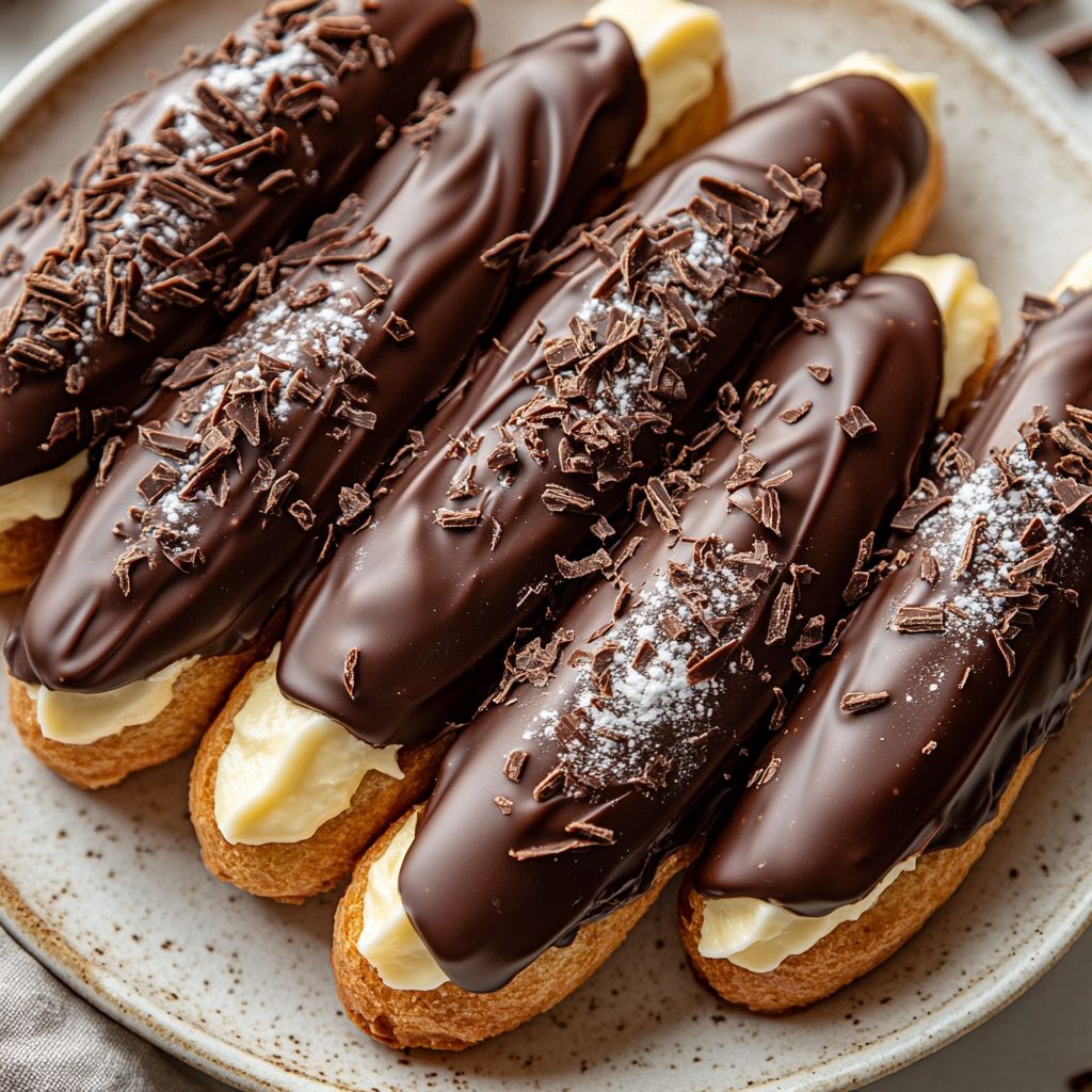 Mini Chocolate Éclairs