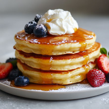  Vanilla Custard Pancakes 