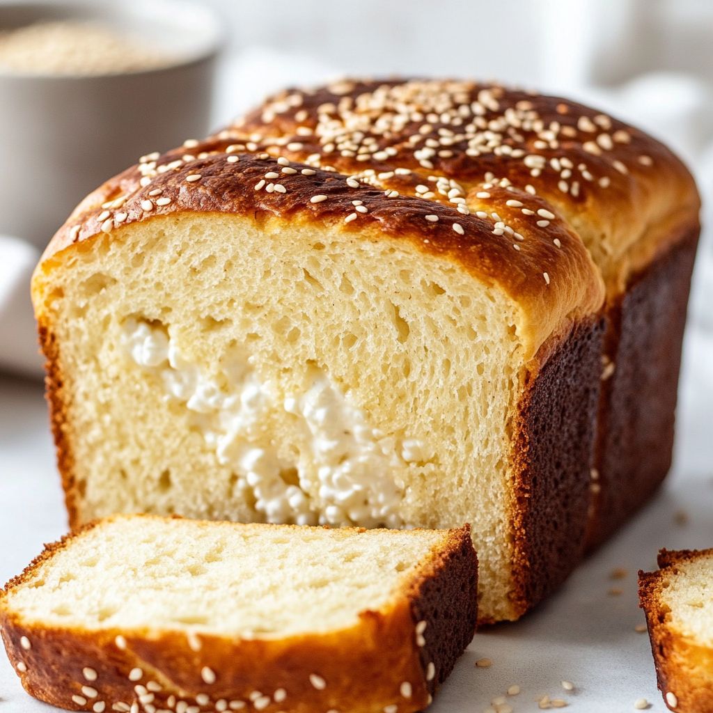 Cottage Cheese Protein Bread