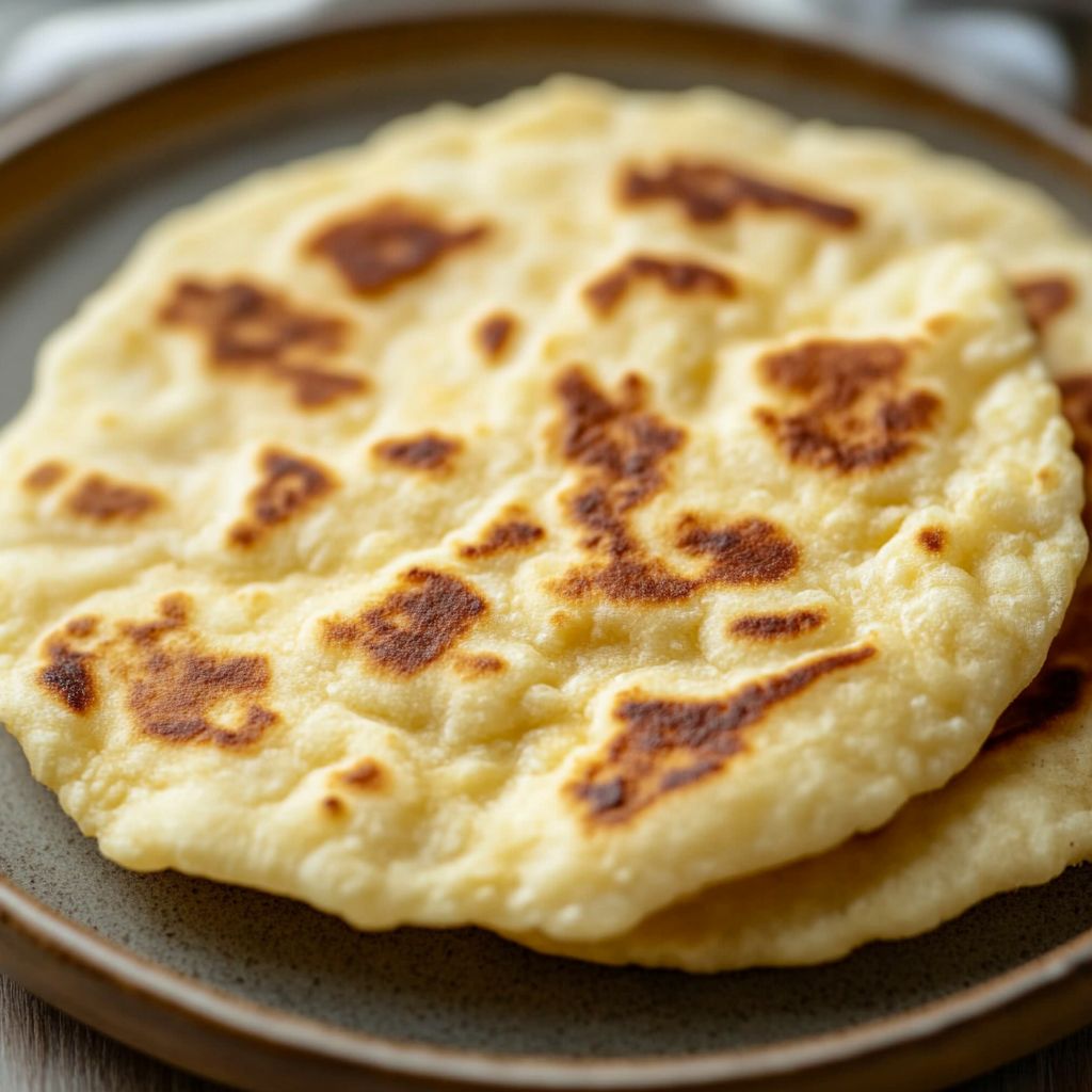 2-Ingredient Coconut Flour Flatbread