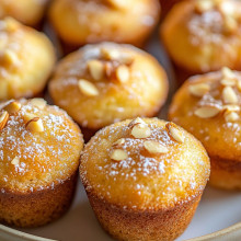 Honey Almond Mini Muffins