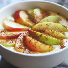  Cinnamon Apple Cheesecake Pudding 
