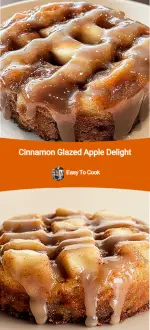 Cinnamon Glazed Apple Delight