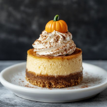 Pumpkin Spice Mini Cheesecake