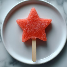 Watermelon Star Pops