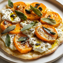 Roasted Squash & Sage Flatbread
