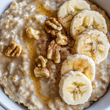 Banana Nut Bread Overnight Oats