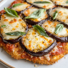 Eggplant Parmesan Flatbread