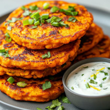 Chickpea Flour Savory Pancakes