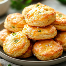 Low-Carb Cheddar Jalapeño Biscuits