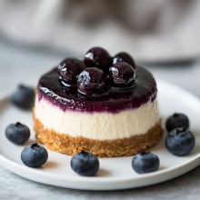 Blueberry Burst Mini Cheesecake