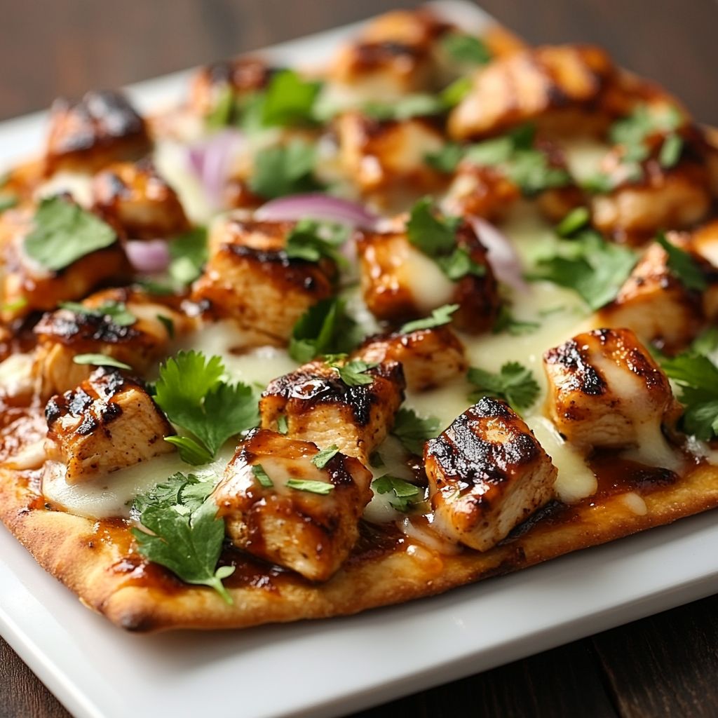 BBQ Chicken Flatbread