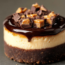 Peanut Butter Cup Mini Cheesecake