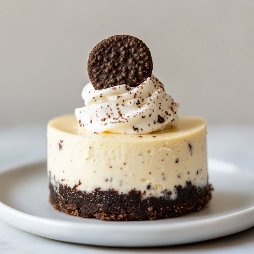 Cookies and Cream Mini Cheesecake