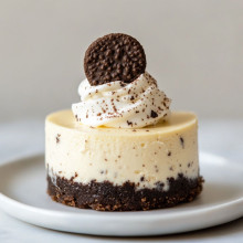 Cookies and Cream Mini Cheesecake