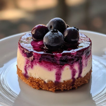 Blueberry Burst Mini Cheesecake