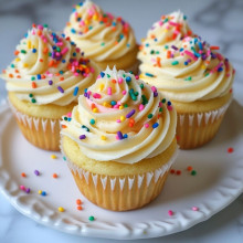  Funfetti Sprinkle Cupcakes 